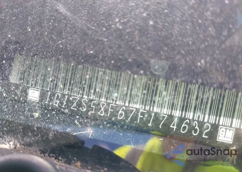 2007 Chevrolet Malibu Ls z USA, uszkodzony, nr VIN 1G1ZS58F67F174632